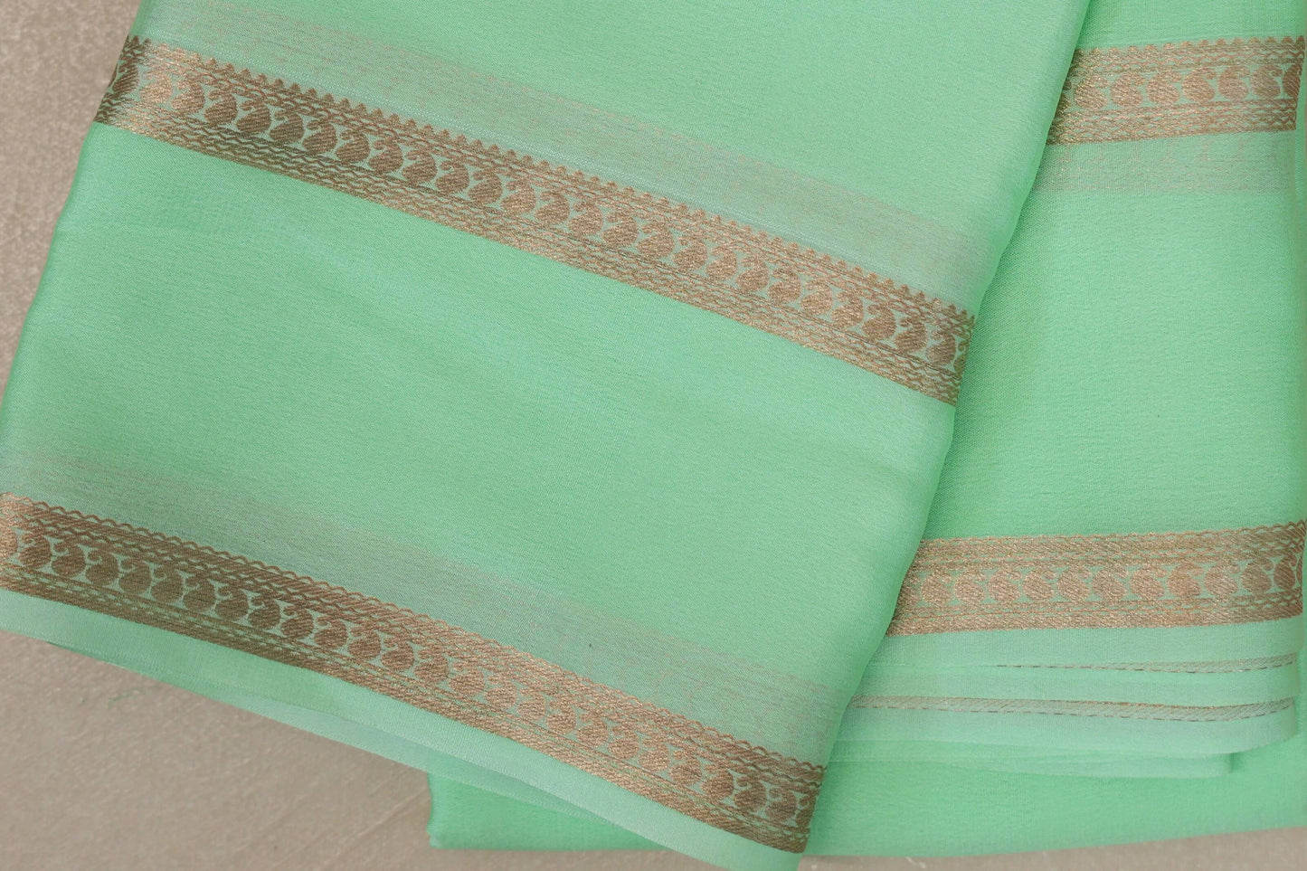 Rexona Green Mysore Silk Saree SS9441