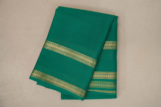 Green Mysore Silk Saree SS9443