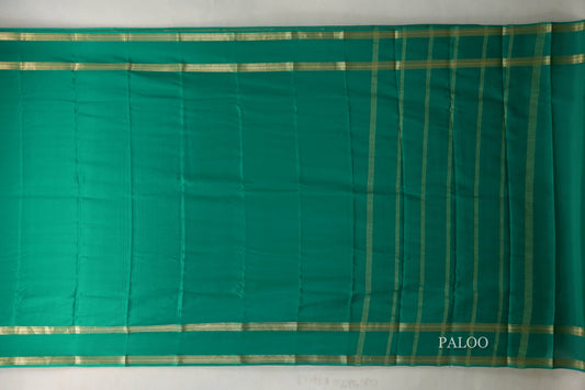 Green Mysore Silk Saree SS9443