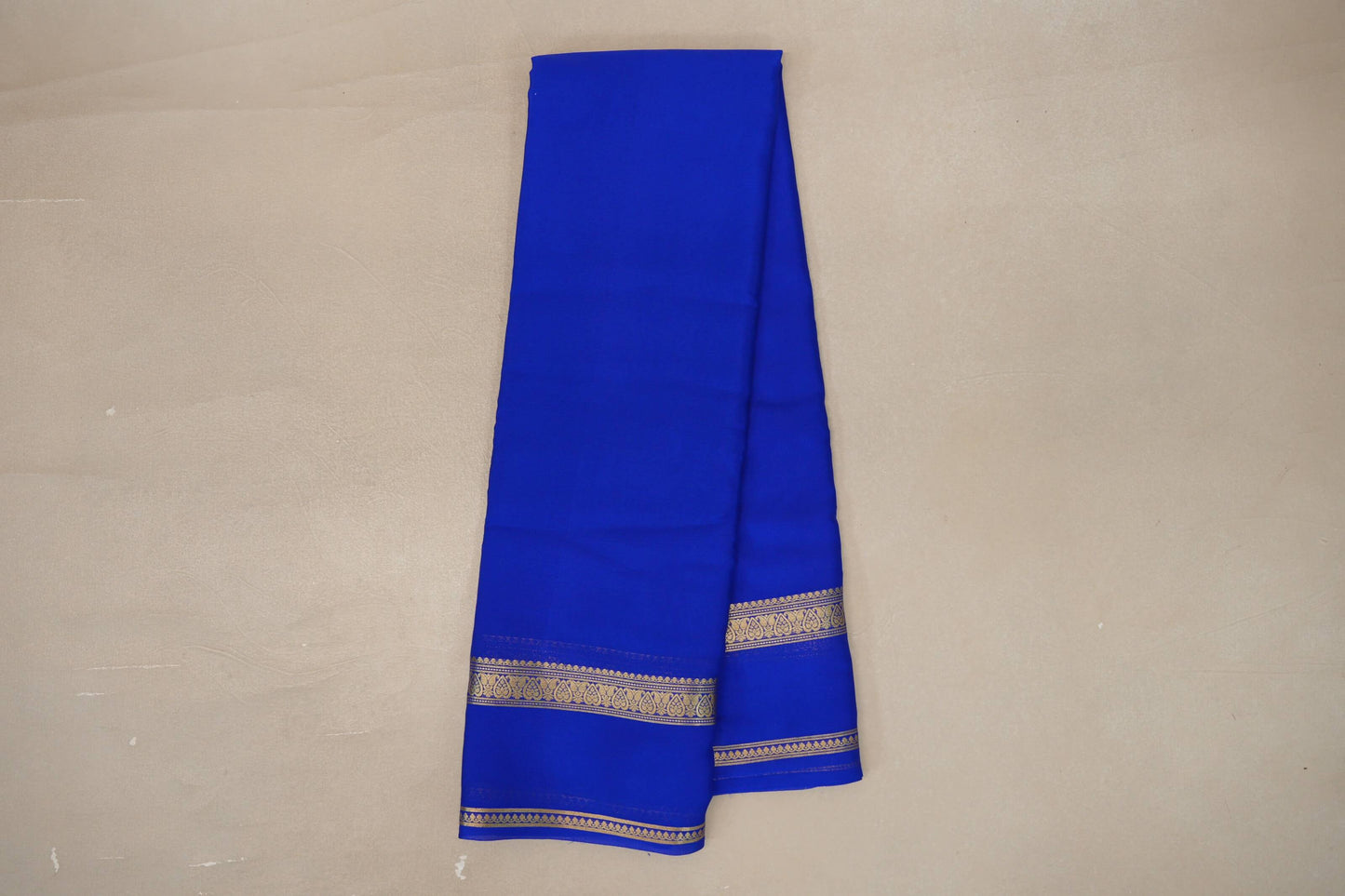 Royal Blue Mysore Silk Saree SS9444
