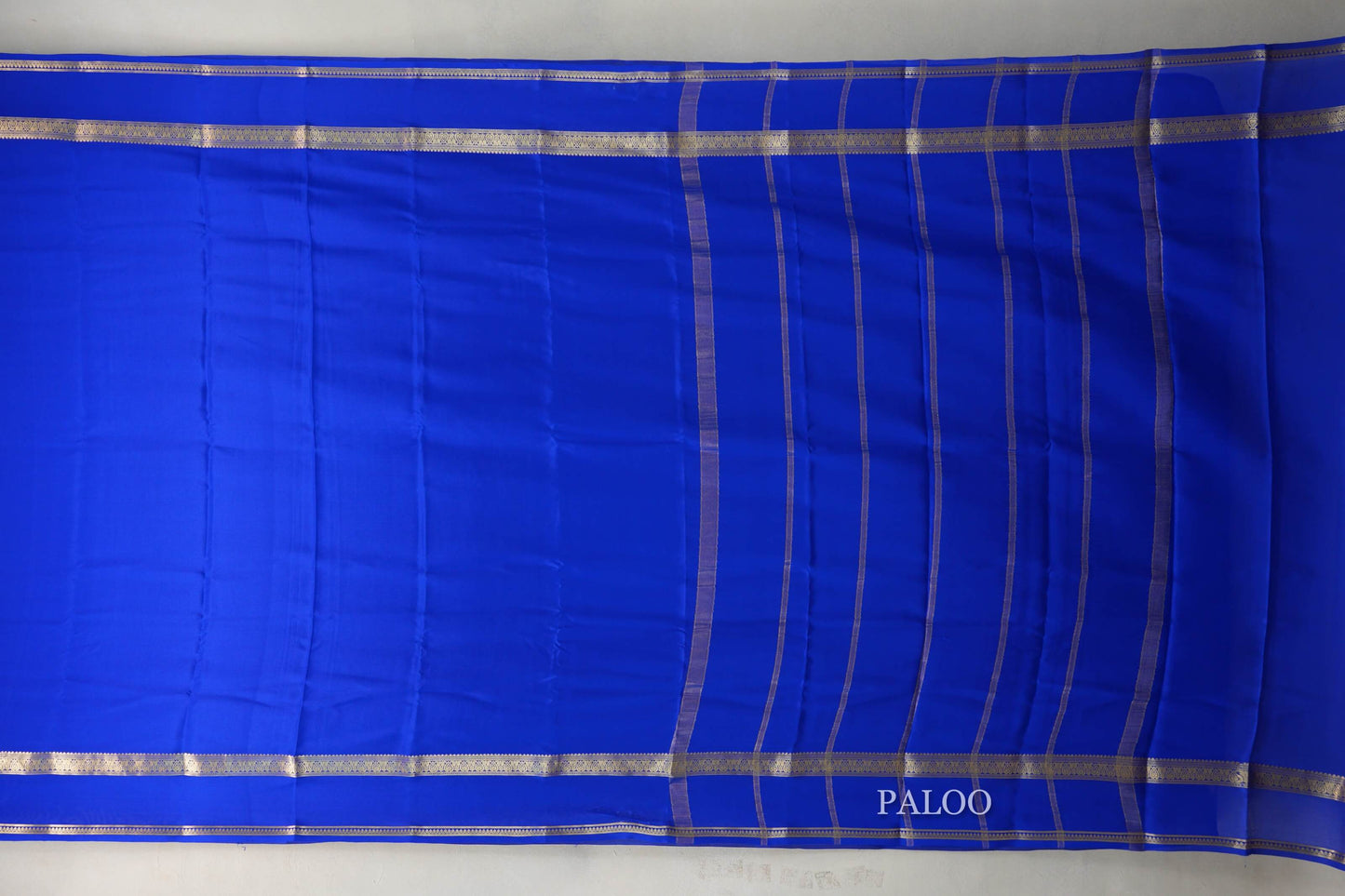 Royal Blue Mysore Silk Saree SS9444