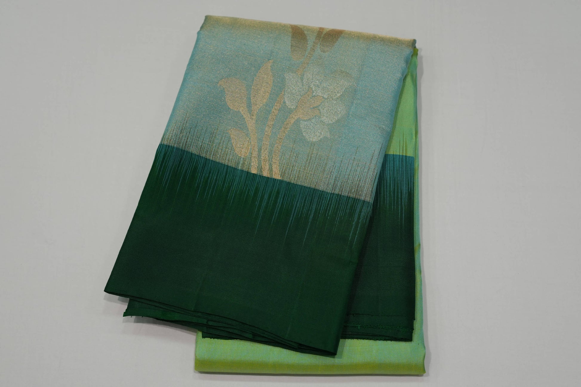 Rexona green light weight kanchipuram silk saree