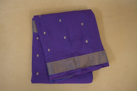 Violet Paithani Cotton Saree