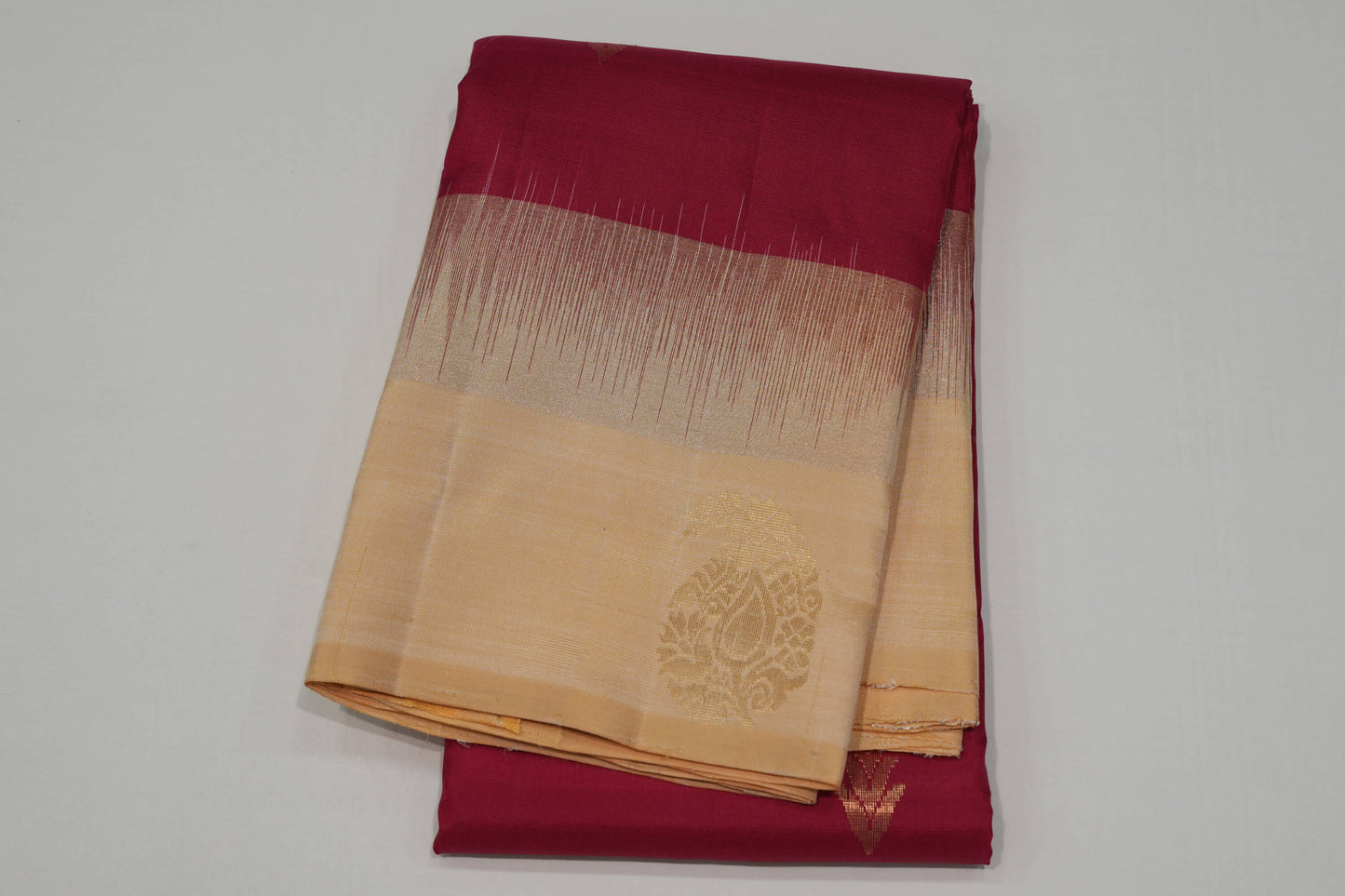 Raani pink light weight kanchipuram silk saree