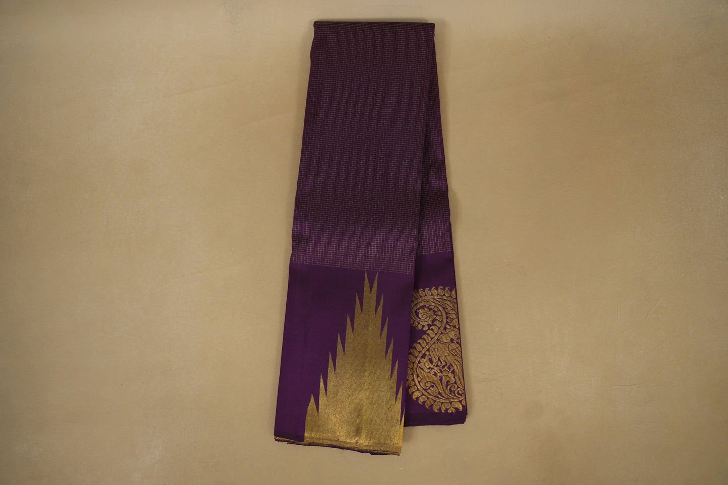 Purple  Vintage Kanjivaram Silk Saree online