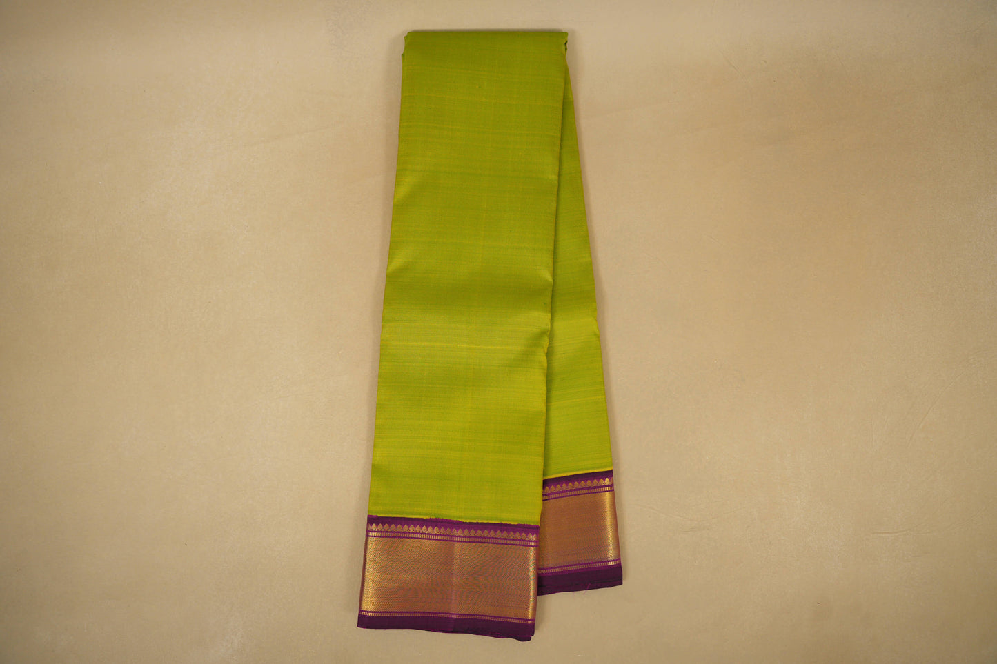 Fluorescent Green Vintage Kanjivaram Silk Saree online