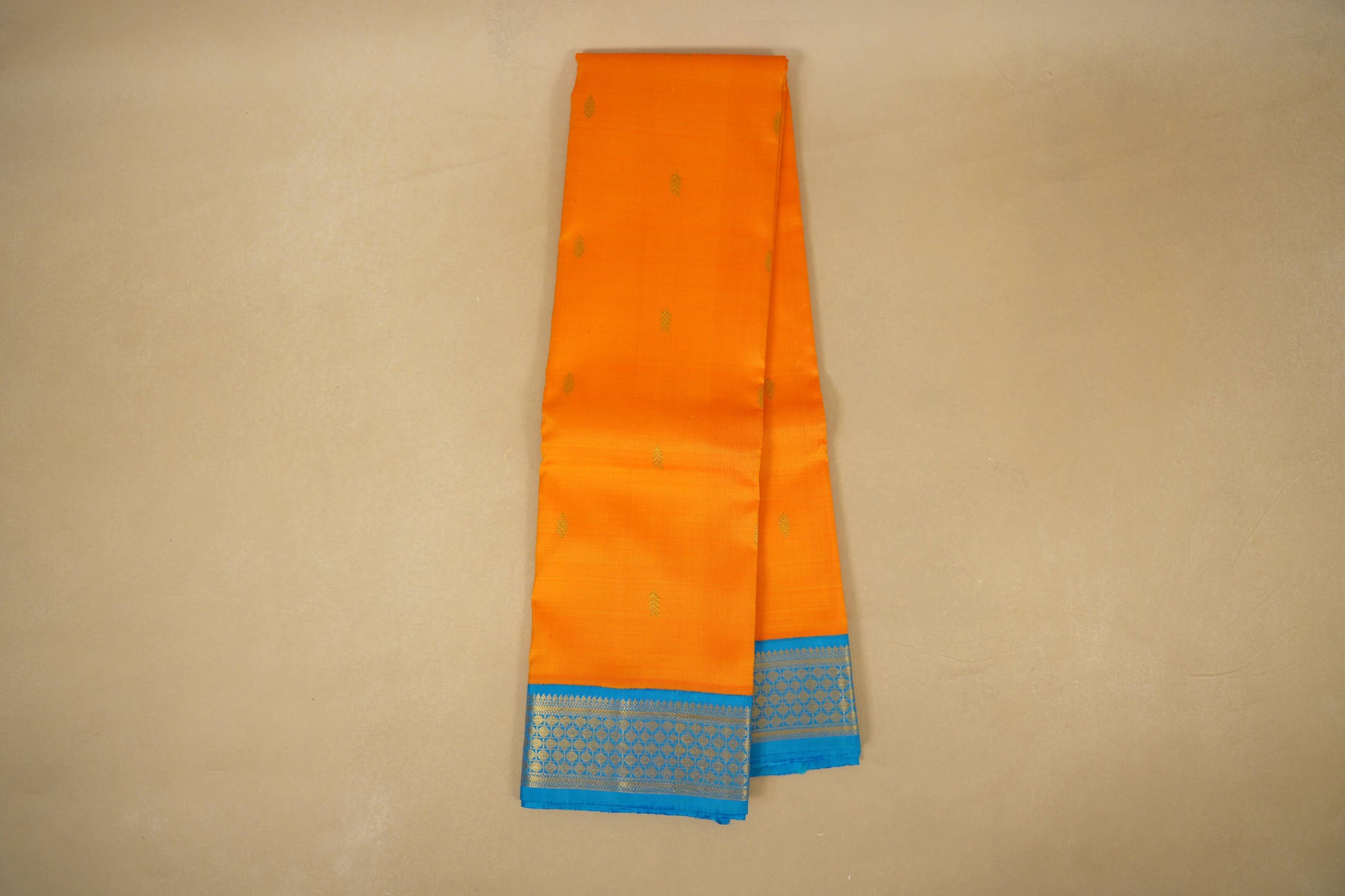 Mango Yellow Vintage Kanjivaram Silk Saree online
