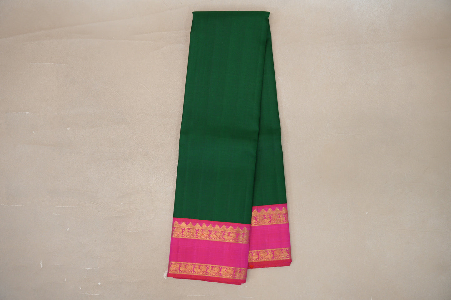 Dark Green Vintage Kanjivaram Silk Saree online