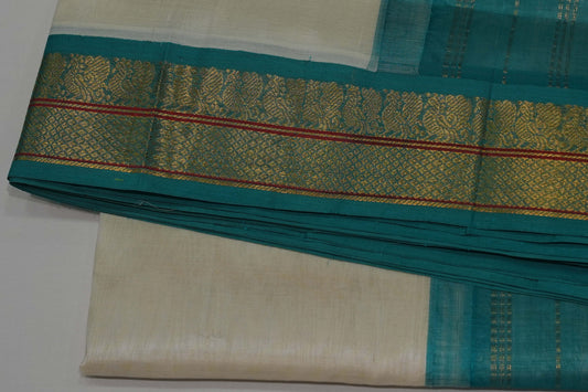 Online plain silk cotton saree