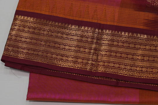 Online plain silk cotton saree