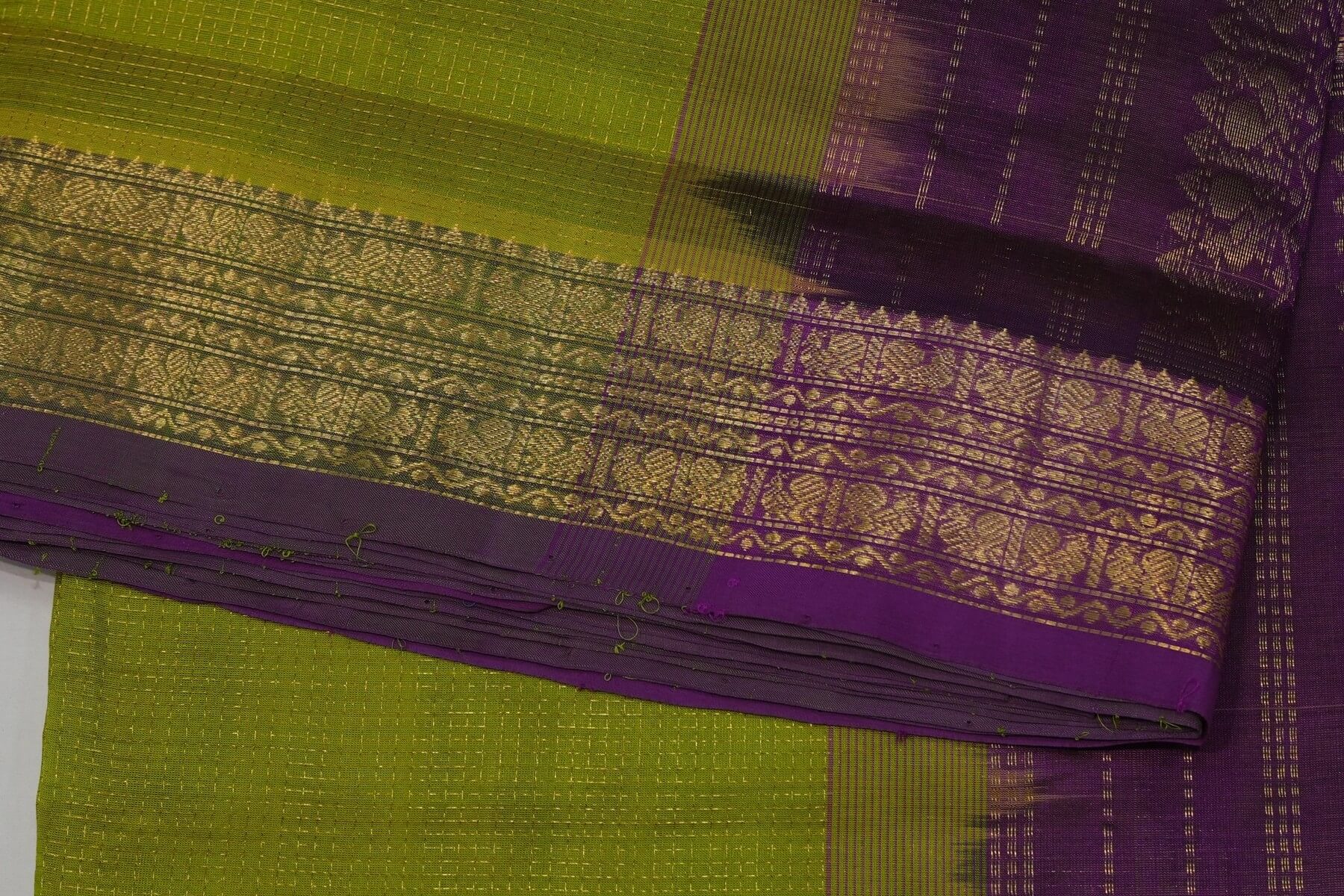 Online nine and half yards madisar silk cotton saree