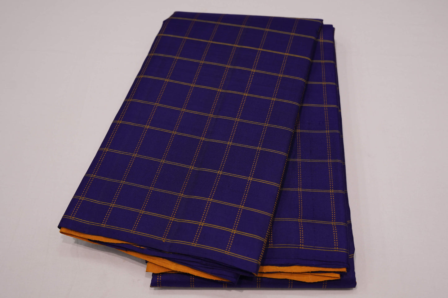 Violet vintage kanchipuram silk saree