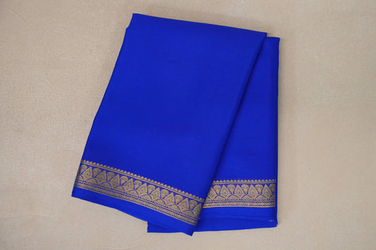 Royal Blue Mysore Silk Saree