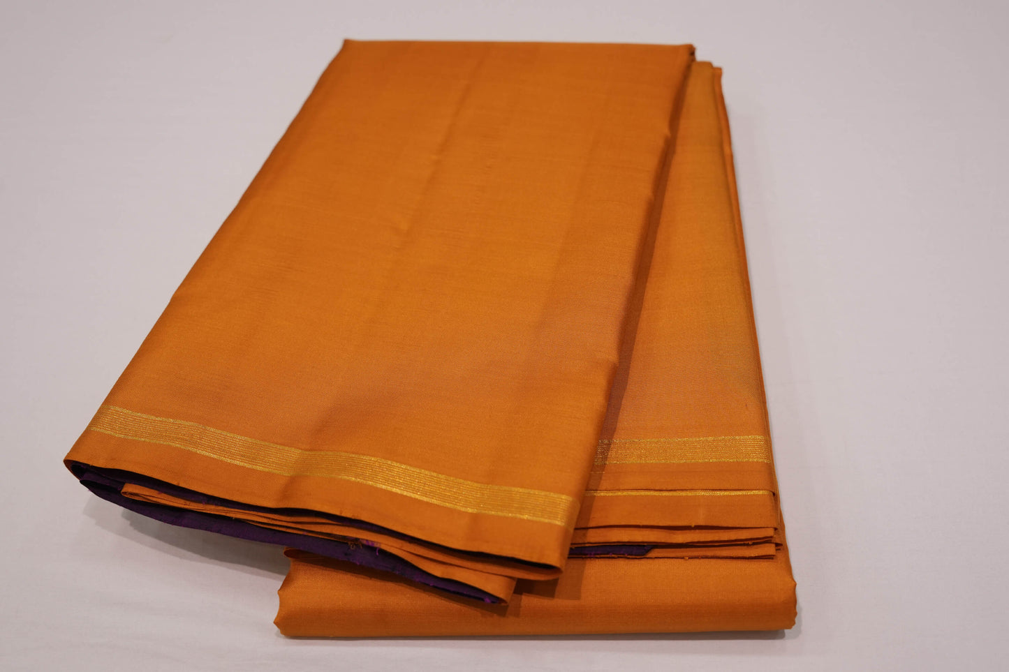 Mustard vintage kanchipuram silk saree