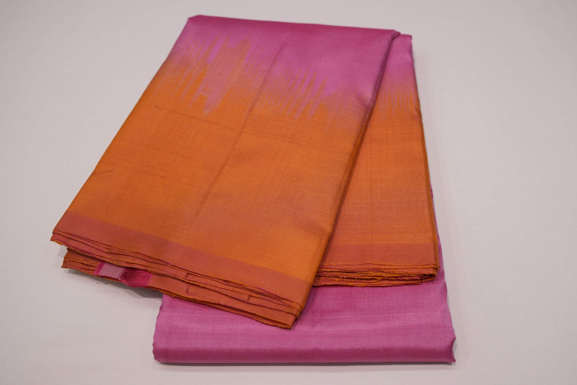 Baby pink vintage kanchipuram silk saree