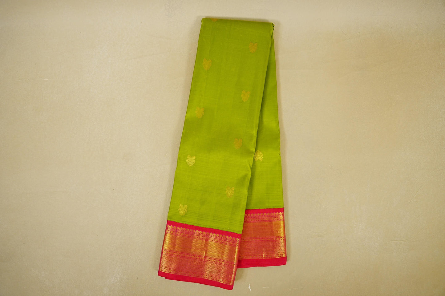 Parrot Green Vintage Kanjivaram Silk Saree online