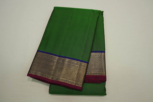 Green vintage kanchipuram silk saree
