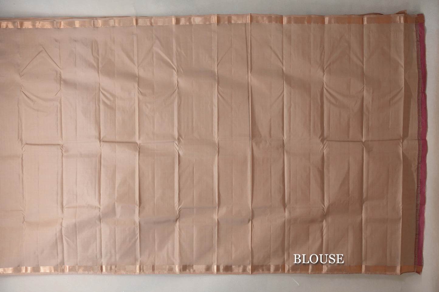 Dark Beige Light Weight Kanjivaram Silk Saree SS9629