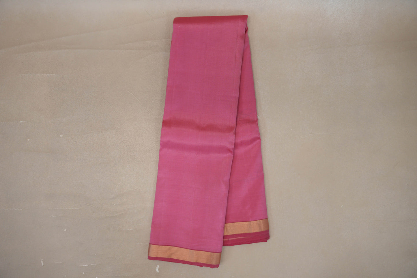 Rose Pink Light Weight Kanjivaram Silk Saree SS9630