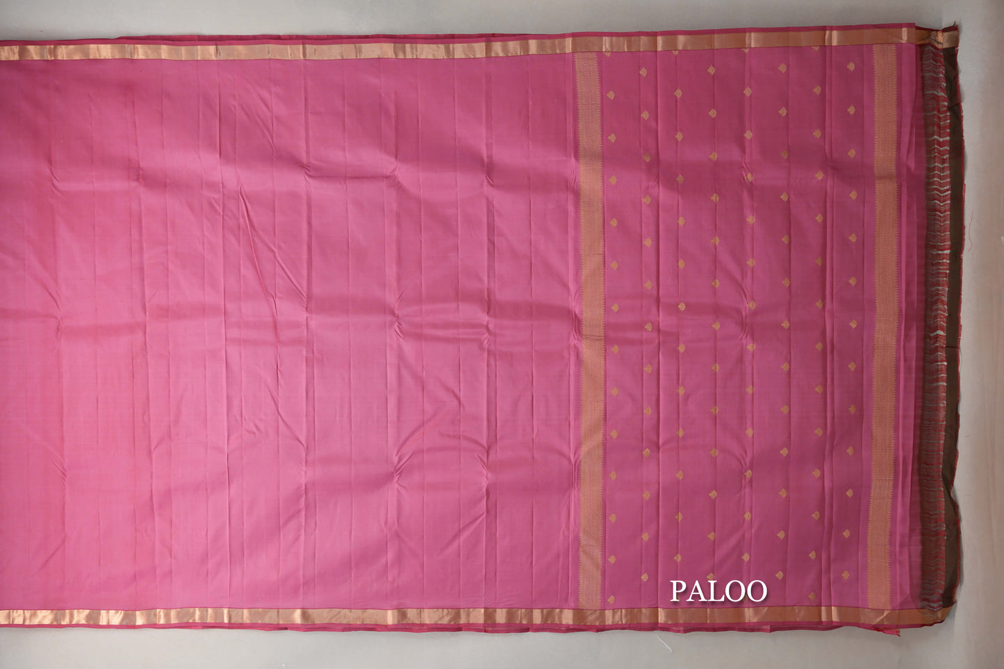 Rose Pink Light Weight Kanjivaram Silk Saree SS9630