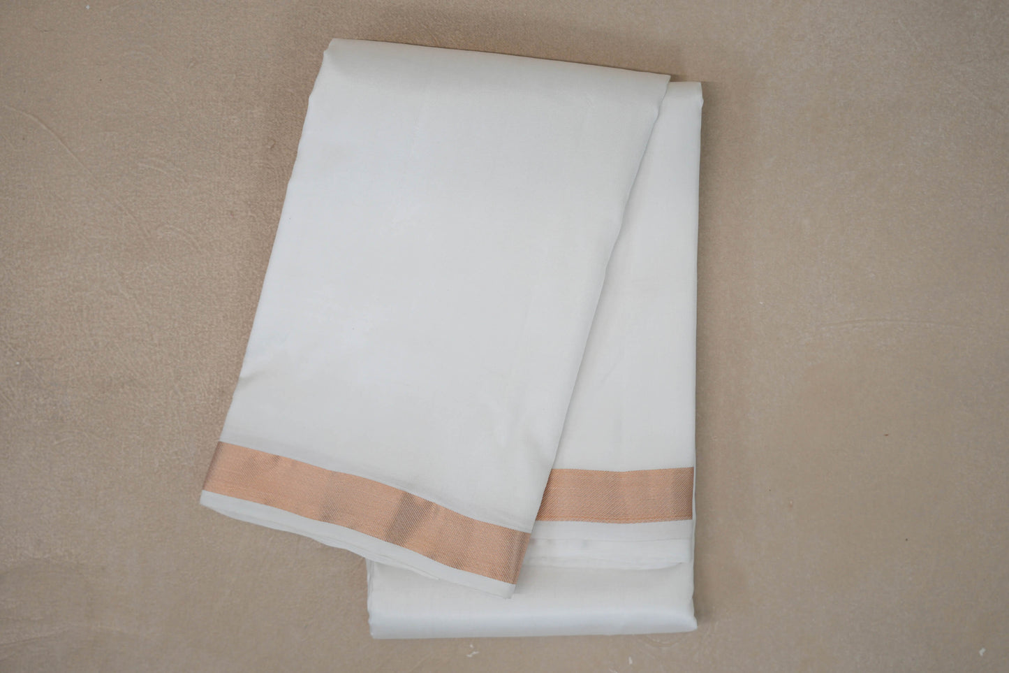 Milk White Light Weight Kanjivaram Silk Saree