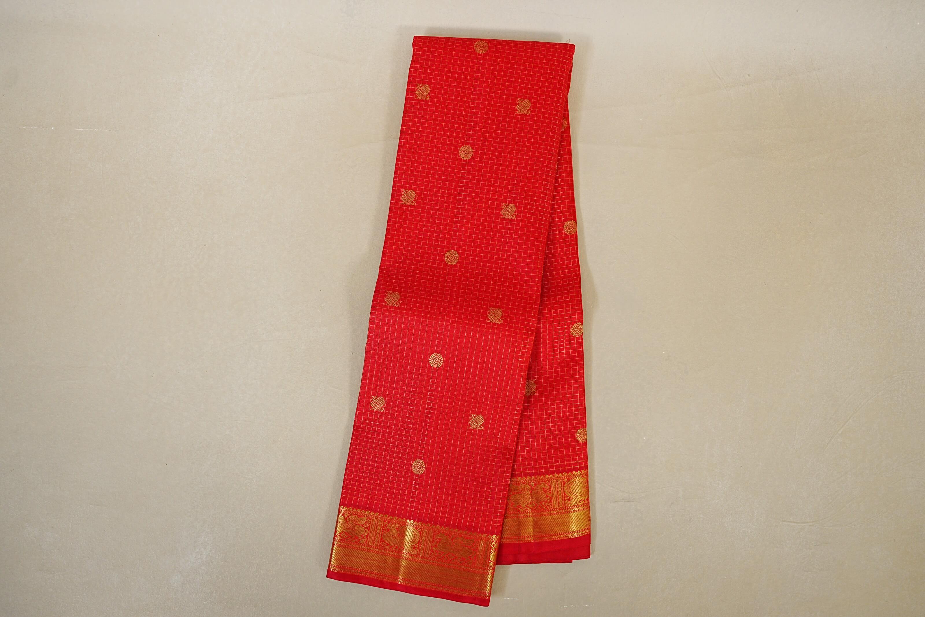 Red Heirloom Kanjivaram Silk Saree online