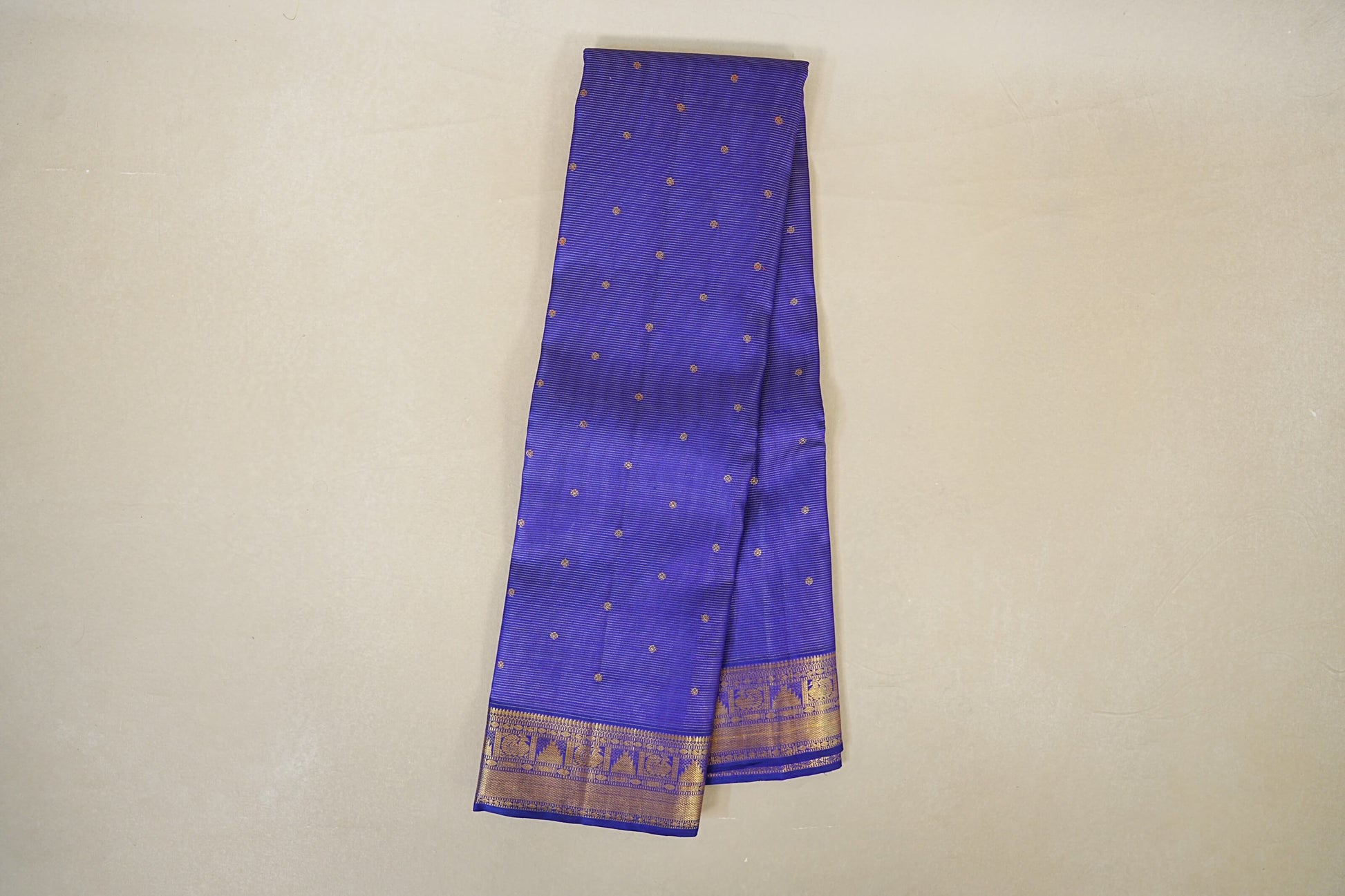 Royal Blue Heirloom Kanjivaram Silk Saree  online
