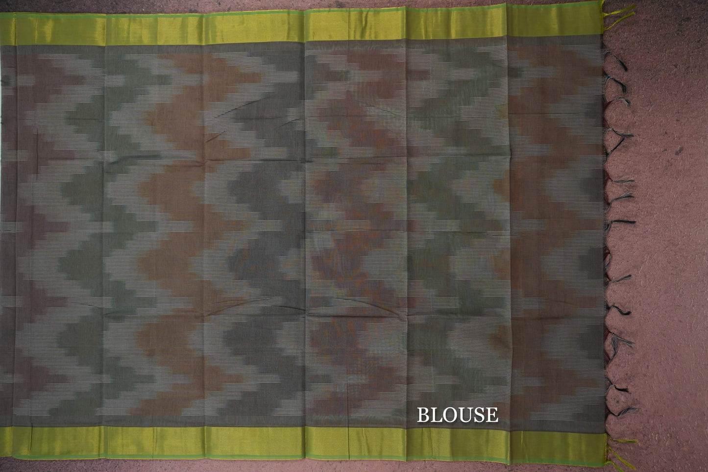 Multi Colour Semi Tussar Silk Saree SS7442