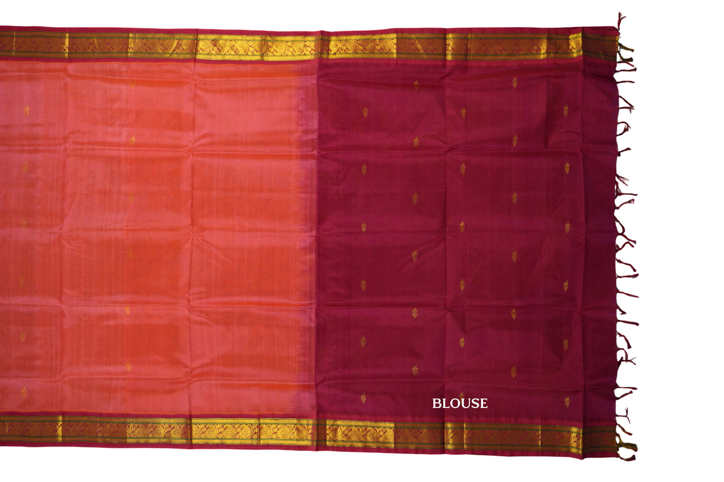 vintage silk cotton saree blouse