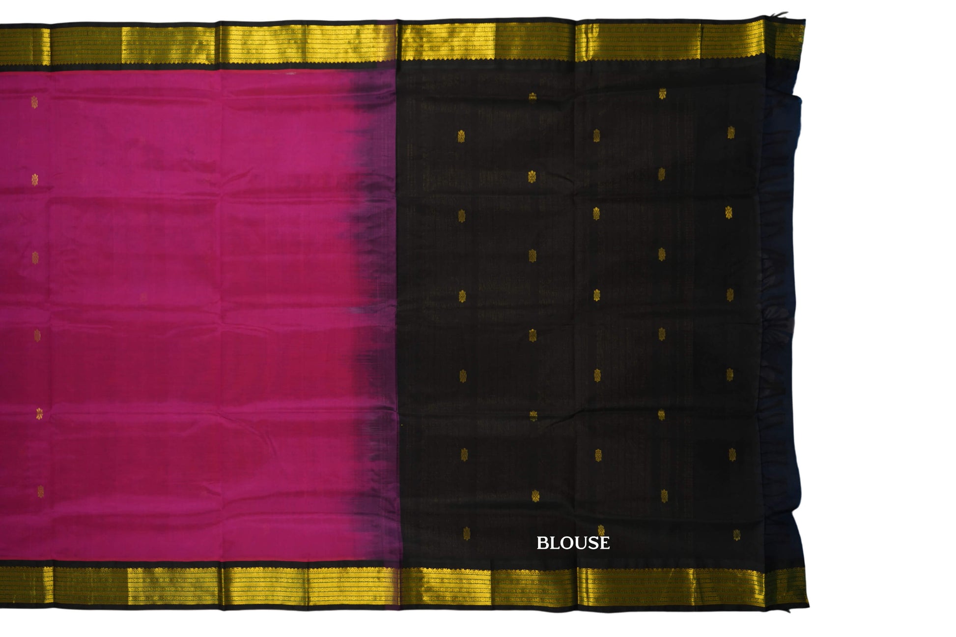 vintage silk cotton saree blouse