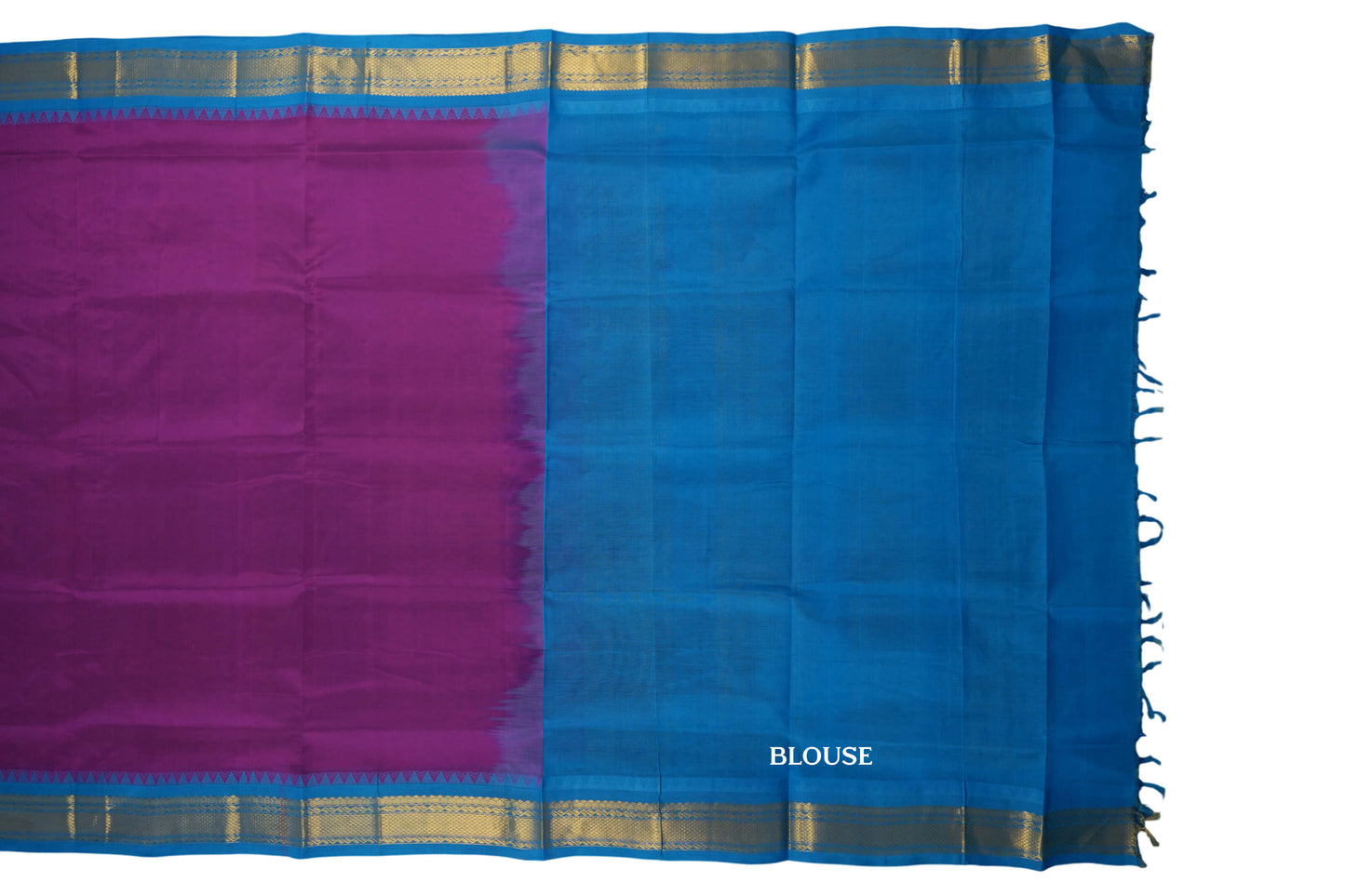 vintage silk cotton saree blouse