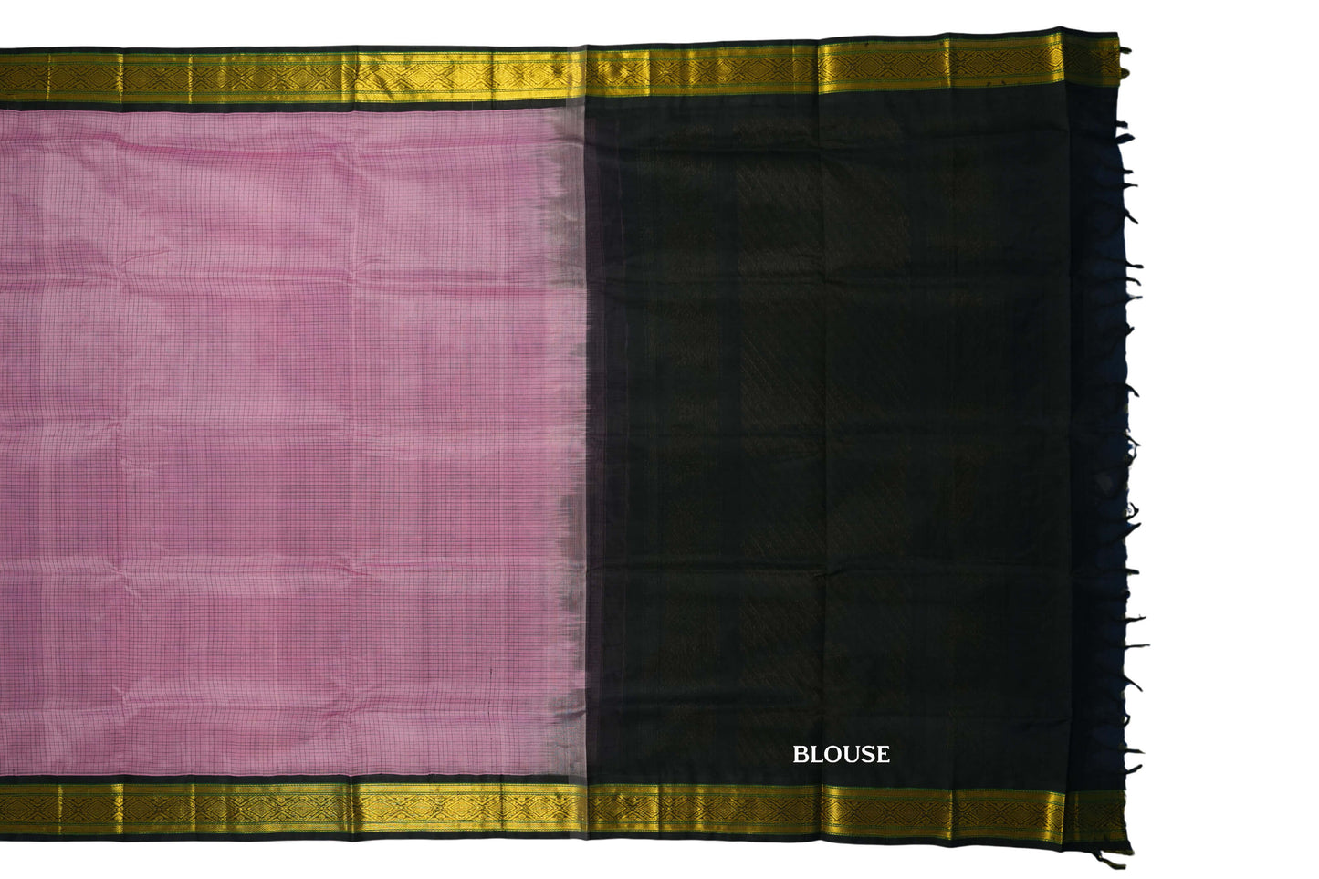 vintage silk cotton saree blouse