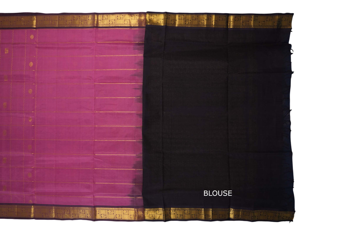 vintage silk cotton saree blouse