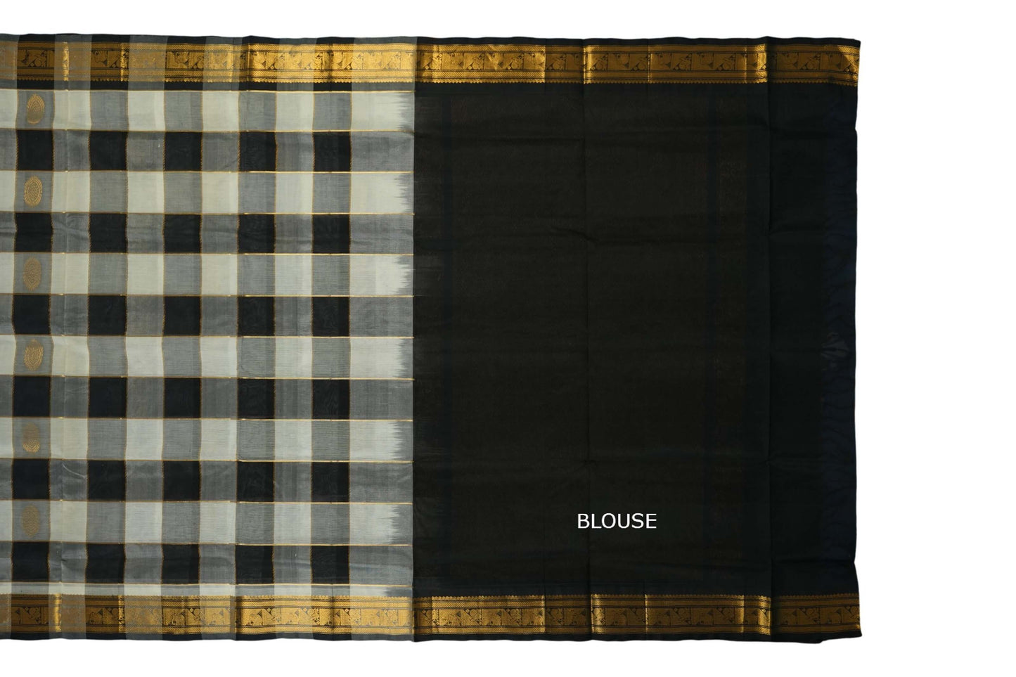 vintage silk cotton saree blouse