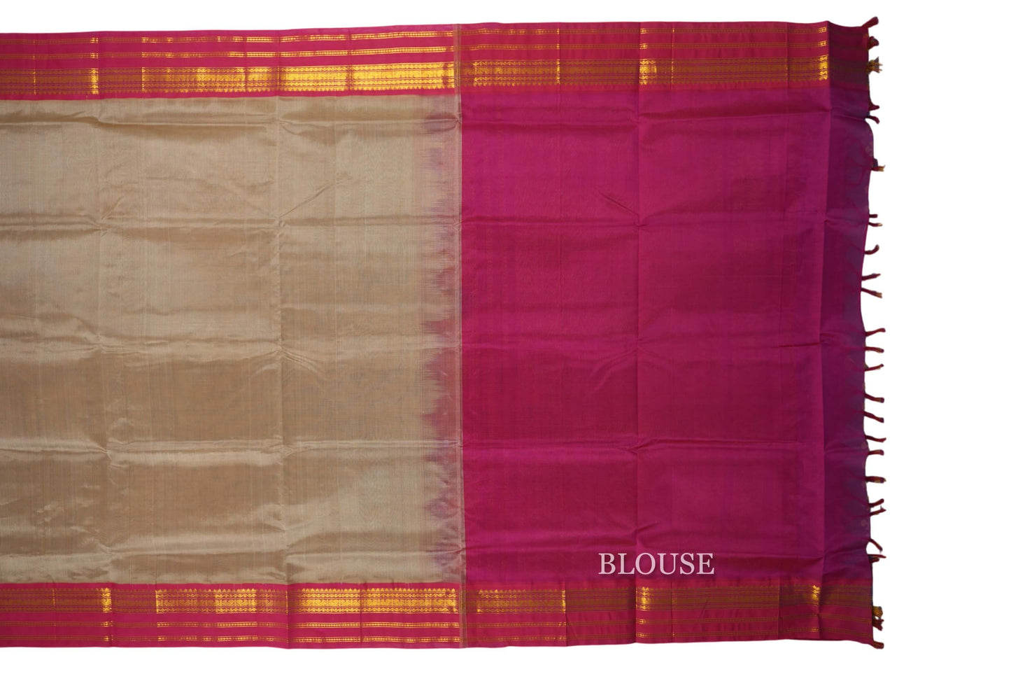 vintage silk cotton saree blouse