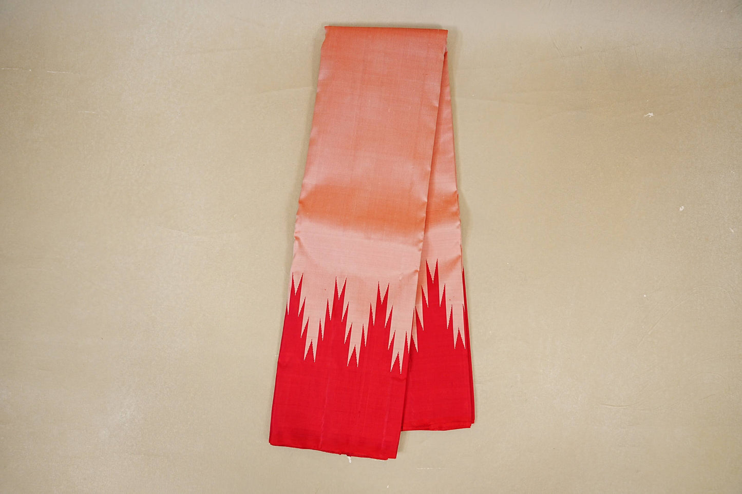 Peach Vintage Kanjivaram Silk Saree paloo online