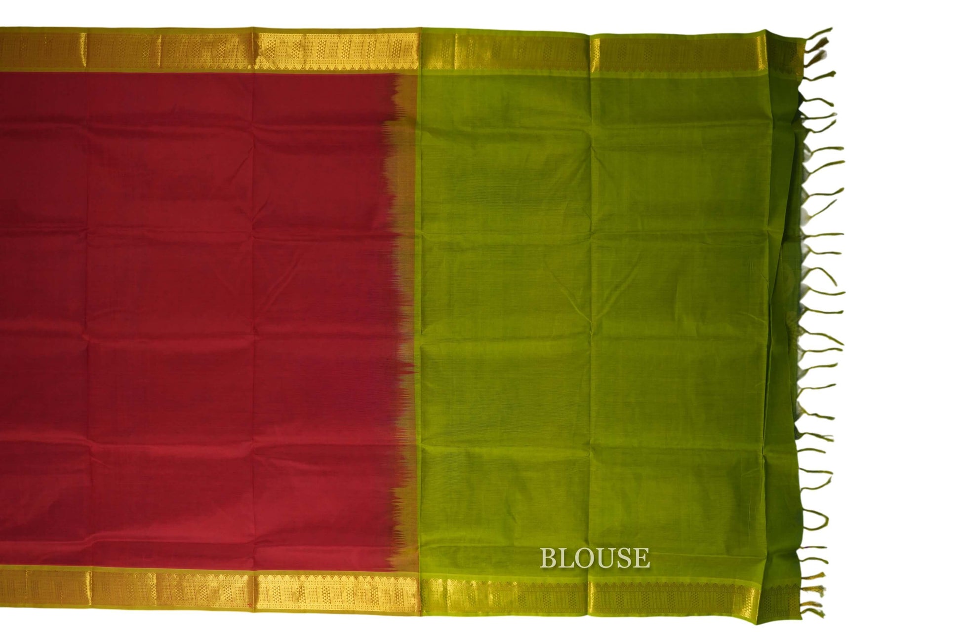 vintage silk cotton saree blouse