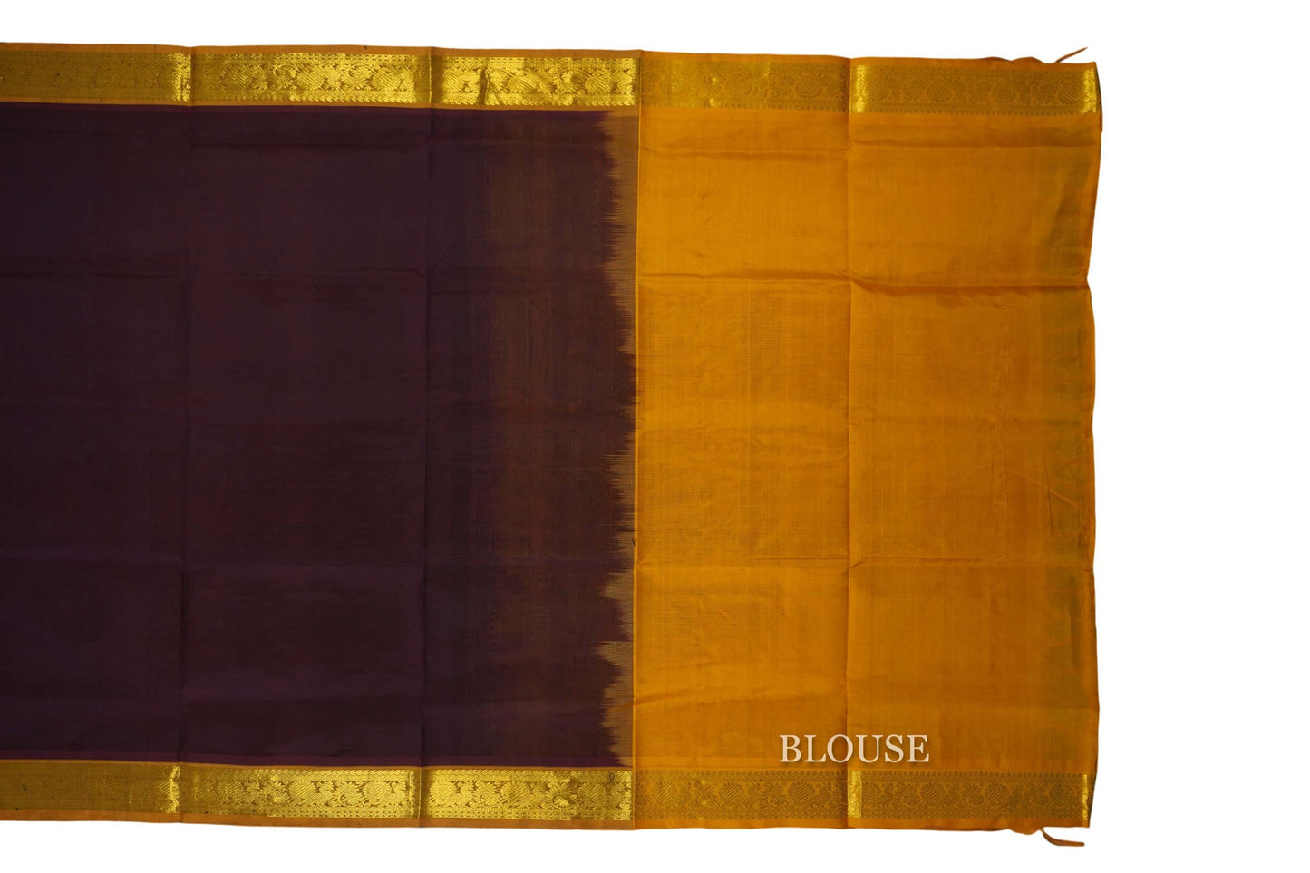 vintage silk cotton saree blouse