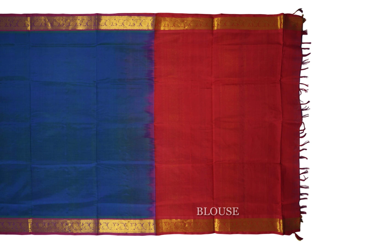 vintage silk cotton saree blouse