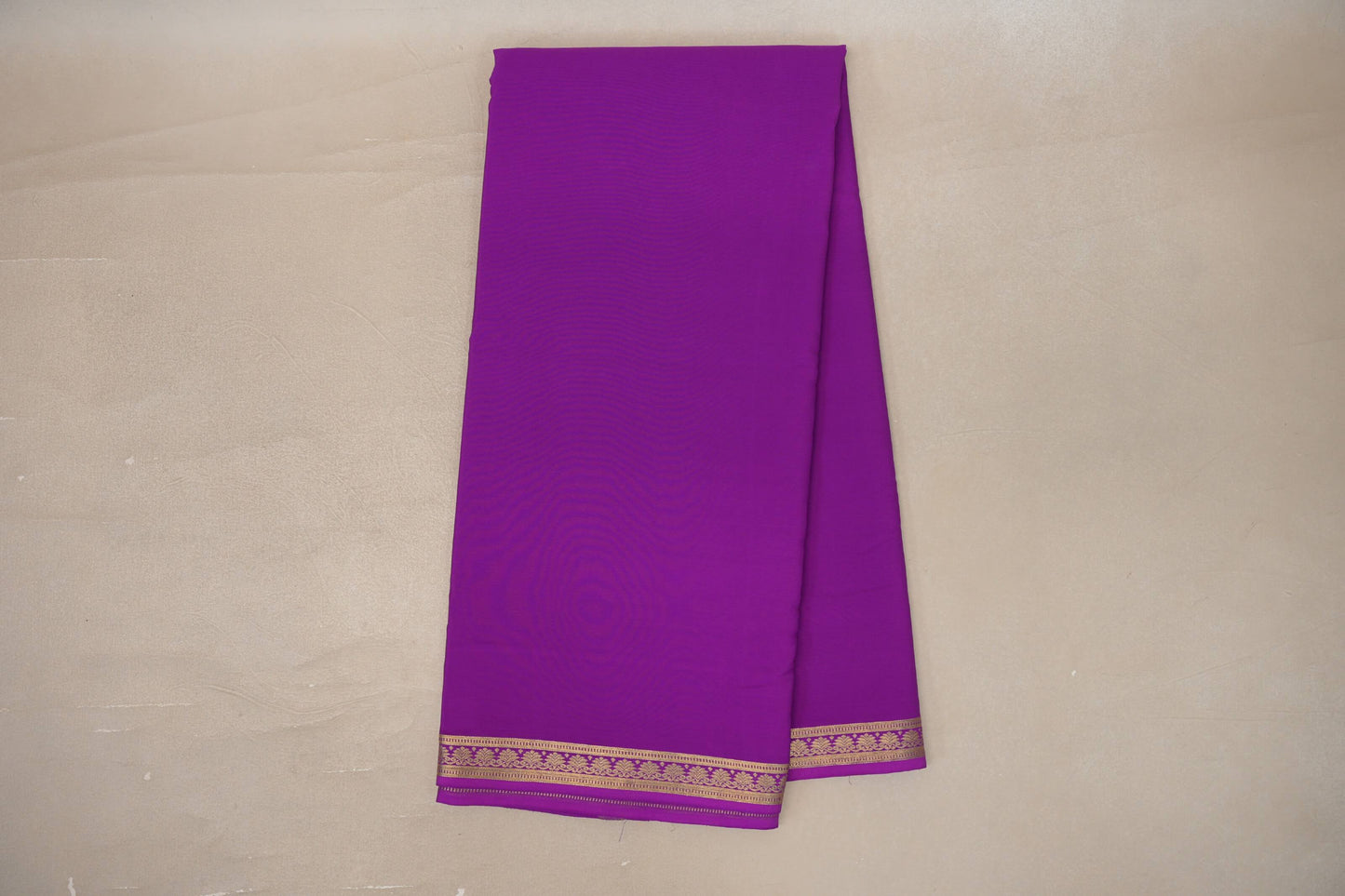 Online Magenta Purple Mysore Silk Saree