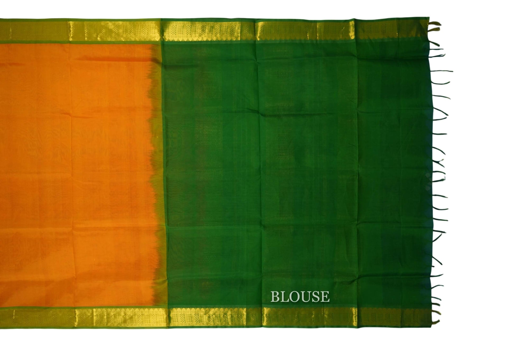 vintage silk cotton saree blouse