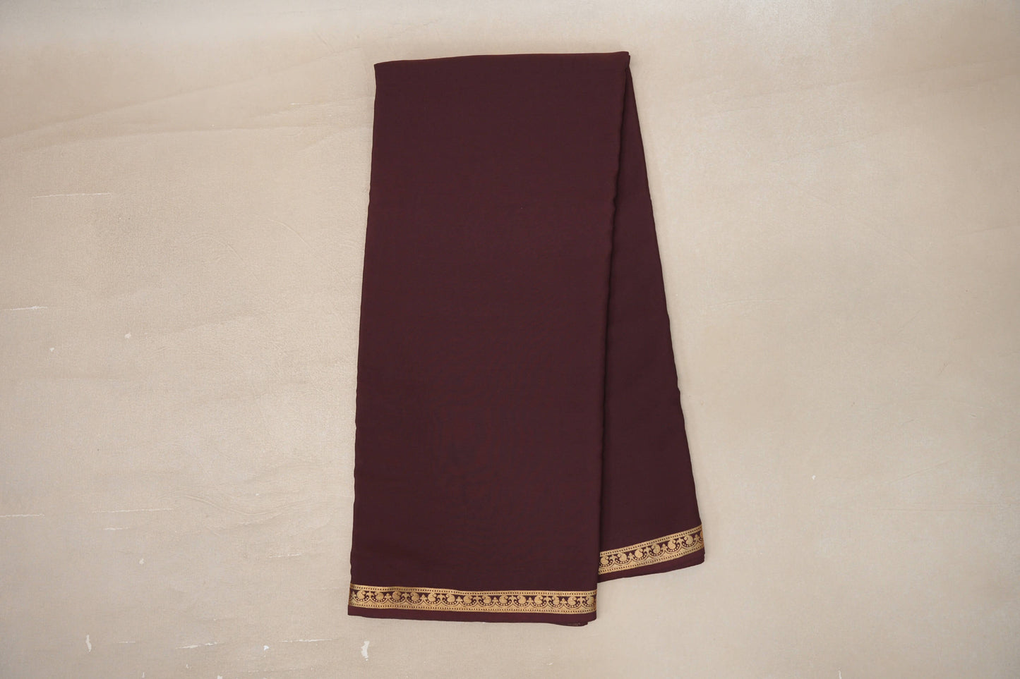 Online Coffee Brown Mysore Silk Saree