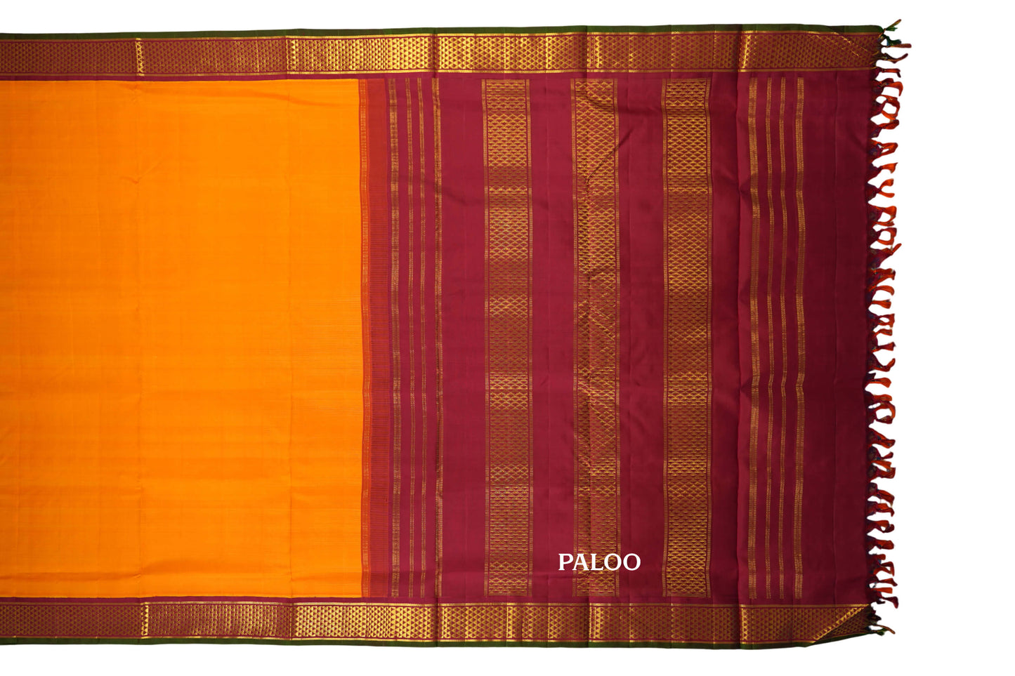 Ten yards silk saree SS7547