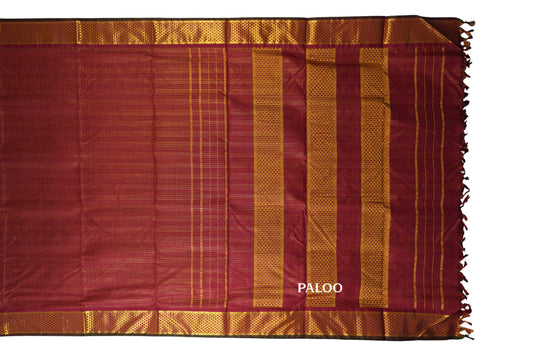ten yards madisar silk saree paloo