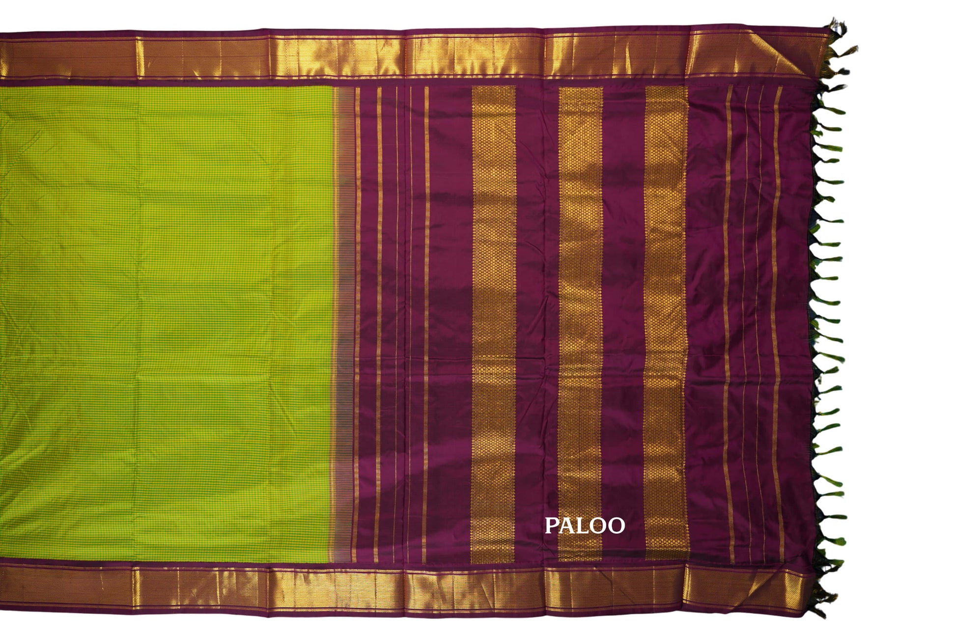 ten yards madisar silk saree paloo