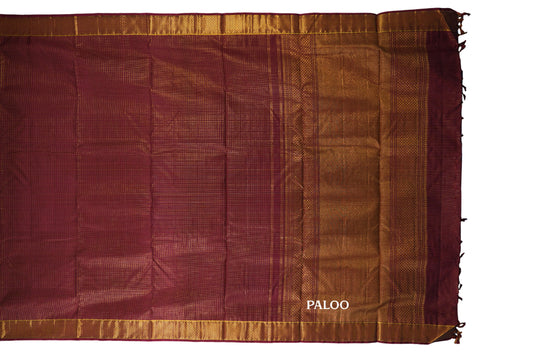 ten yards madisar silk saree paloo