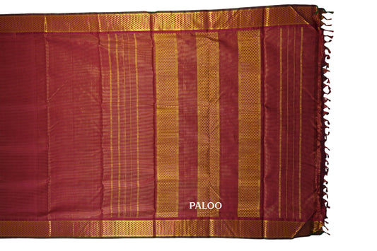 ten yards madisar silk saree paloo