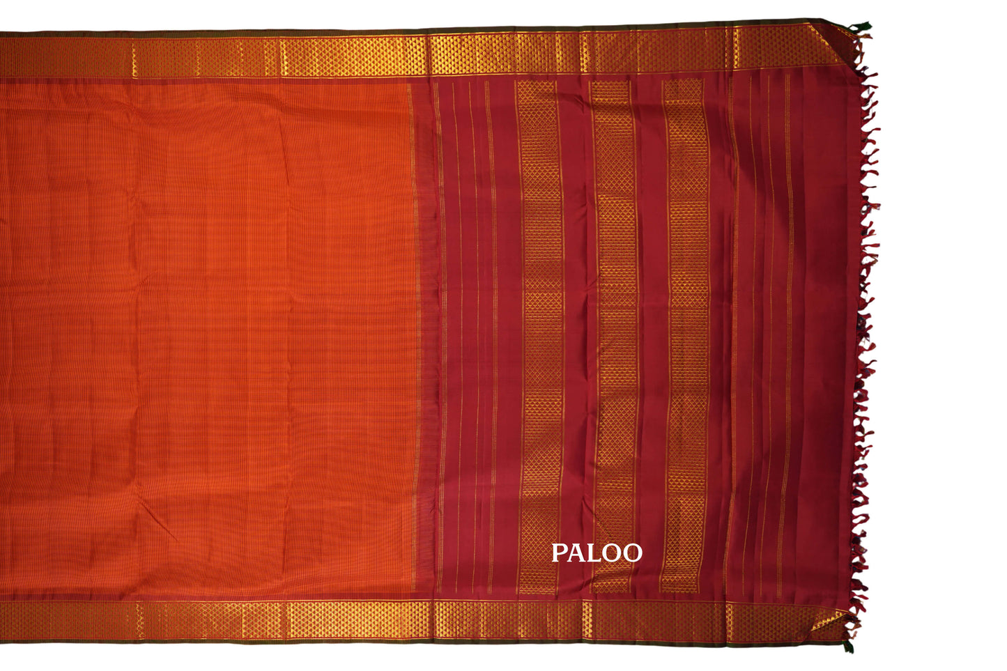 ten yards madisar silk saree paloo