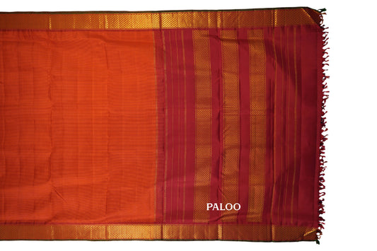 ten yards madisar silk saree paloo
