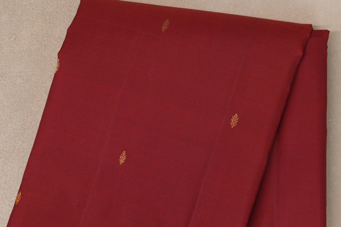 Deep Maroon Vintage Kanjivaram Silk Saree SS9791